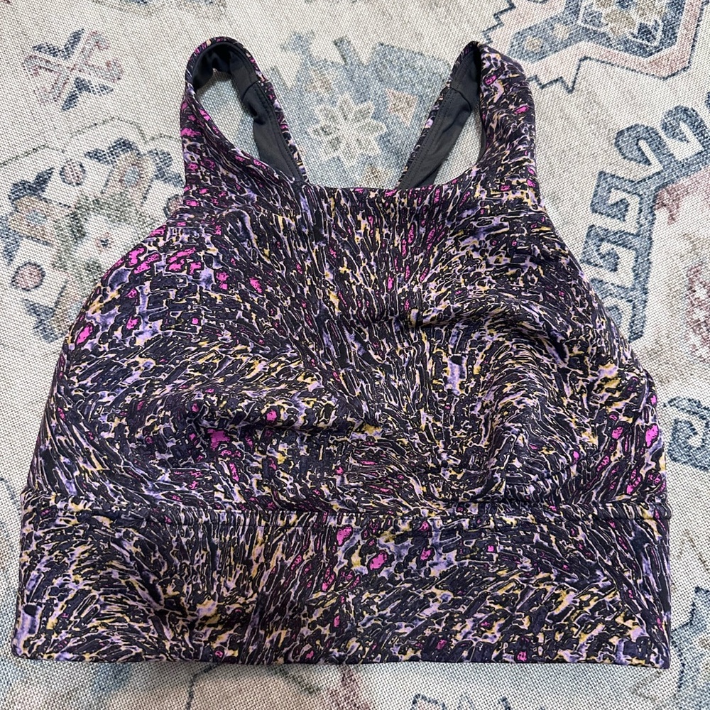 lululemon wunder train sports bra sz 6